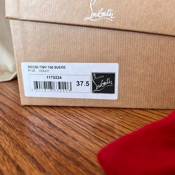 Christian Louboutin Decoltish 100 suede dolly - Picture 6 of 6